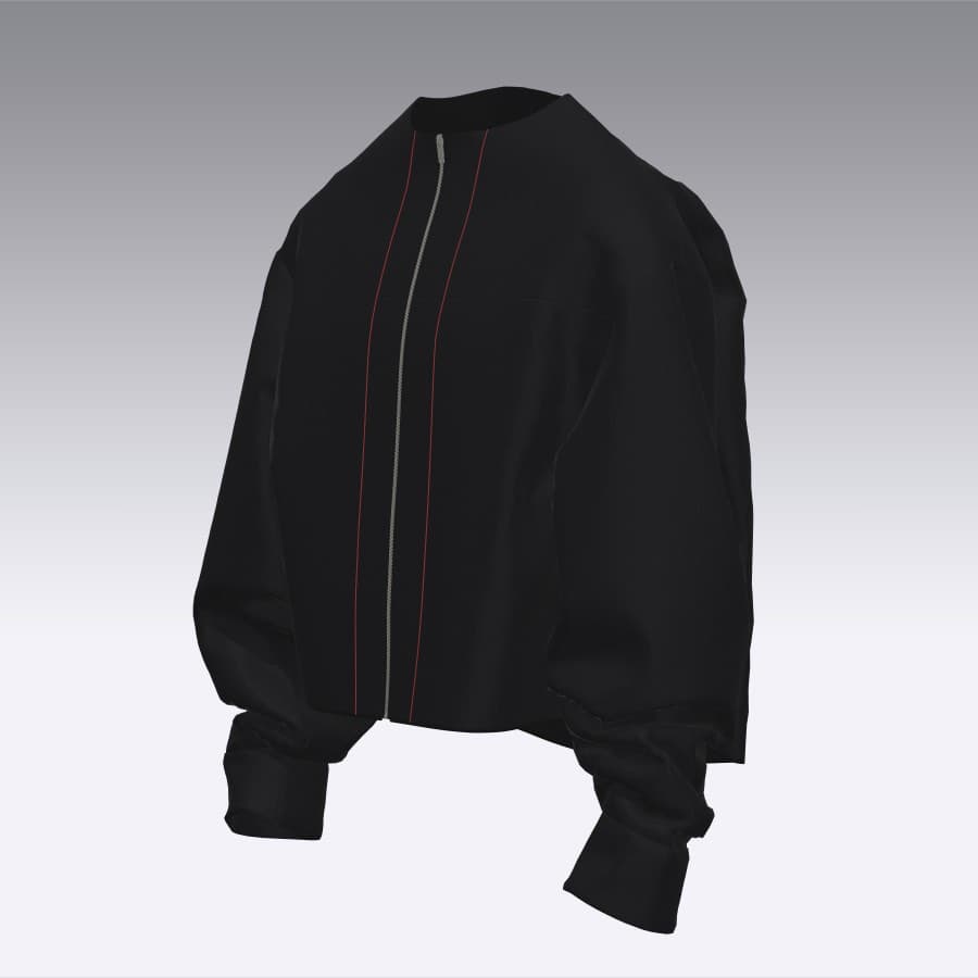 Ripped wings jacket
