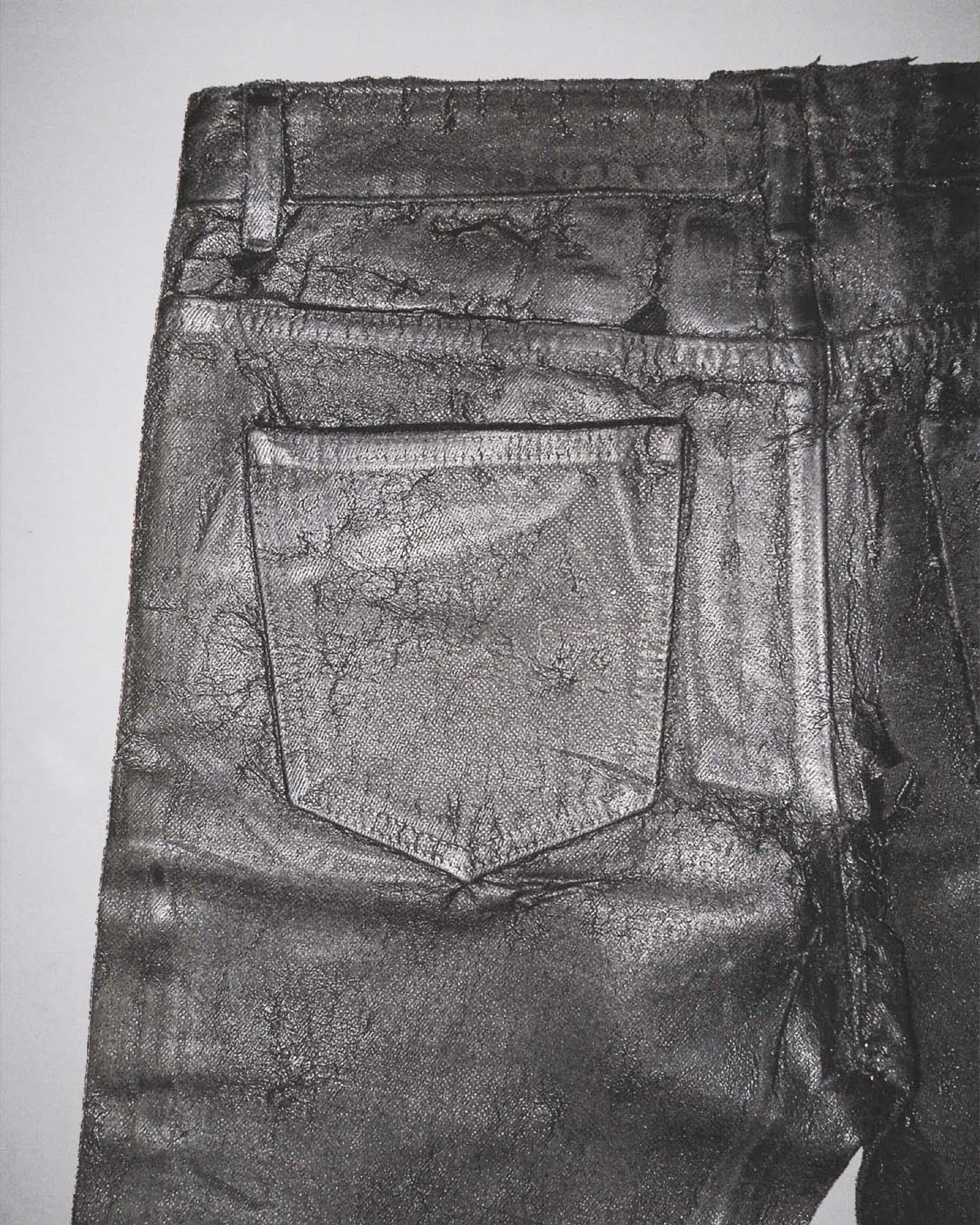 Trousers, back pocket